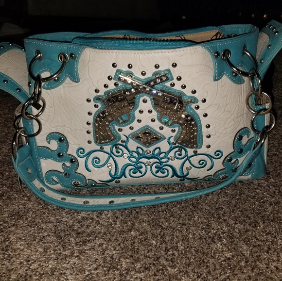 cowgirl trendy Handbags - Concealed Carried purse